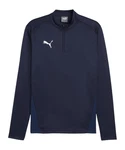 PUMA Sweatshirt teamGOAL Training 1/4 Zip Dunkelblau