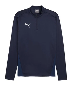 PUMA Sweatshirt teamGOAL Training 1/4 Zip Dunkelblau