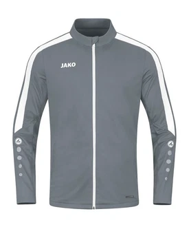 Jako Sweatjacke Power Polyesterjacke Grau/Dunkelgrau/Dunkelblau/Hellgrau