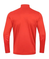 Jako Sweatjacke Power Polyesterjacke Rot/Orange