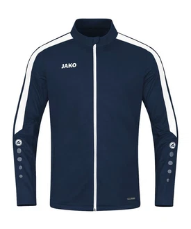 Jako Sweatjacke Power Polyesterjacke Dunkelblau/Pastell/Blau