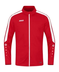 Jako Sweatjacke Power Polyesterjacke Rot/Dunkelrot