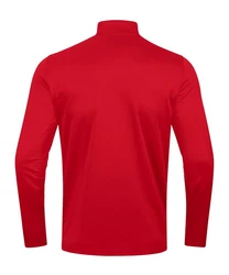 Jako Sweatjacke Power Polyesterjacke Rot/Dunkelrot