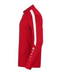 Jako Sweatjacke Power Polyesterjacke Rot/Dunkelrot