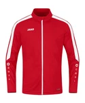 Jako Sweatjacke Power Polyesterjacke Rot/Dunkelrot