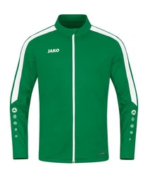 Jako Sweatjacke Power Polyesterjacke Dunkelgrün/Grün