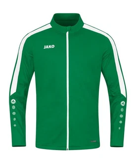 Jako Sweatjacke Power Polyesterjacke Dunkelgrün/Grün