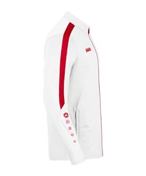 Jako Sweatjacke Power Polyesterjacke Rot/Weiß