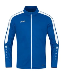 Jako Sweatjacke Power Polyesterjacke Blau/Hellblau/Pastell