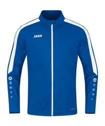 Jako Sweatjacke Power Polyesterjacke Blau/Hellblau/Pastell