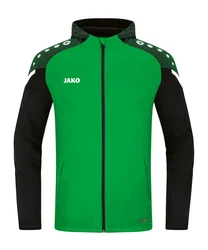 Jako Sweatjacke Performance Kapuzenjacke Grün/Dunkelgrün/Neonfarben