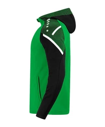 Jako Sweatjacke Performance Kapuzenjacke Grün/Dunkelgrün/Neonfarben