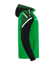 Jako Sweatjacke Performance Kapuzenjacke Grün/Dunkelgrün/Neonfarben