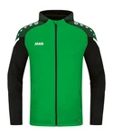 Jako Sweatjacke Performance Kapuzenjacke Grün/Dunkelgrün/Neonfarben