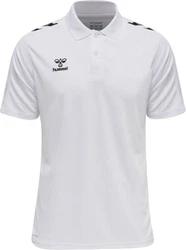 hummel Poloshirt Weiß/Grau/Creme