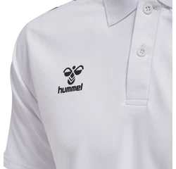 hummel Poloshirt Weiß/Grau/Creme