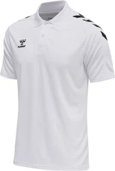 hummel Poloshirt Weiß/Grau/Creme