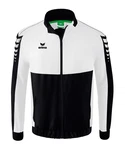 Erima Sweatjacke Six Wings Präsentationsjacke Weiß/Orange/Creme/Schwarz