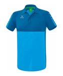 Erima T-Shirt Poloshirt Six Wings Blau/Hellblau/Türkis