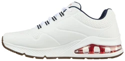 Skechers Herren UNO 2 Sneaker Creme/Rot/Gelb/Schwarz/Weiß/Dunkelrot