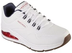 Skechers Herren UNO 2 Sneaker Creme/Rot/Gelb/Schwarz/Weiß/Dunkelrot