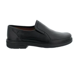 Michael, Slipper, Lamm-Nappa, Schwarz, Weite G, Wechselfubett - Slipper