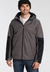 CMP 3-in-1 Funktionsjacke Schwarz/Dunkelgrau/Grün