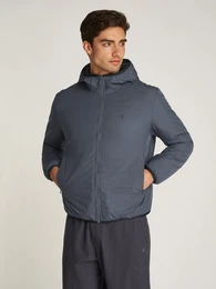 Allwetterjacke HI-NECK JACKET Logodruck, Kapuze