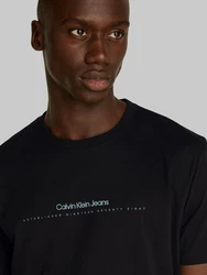 Calvin Klein Jeans T-Shirt Schwarz/Grau