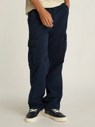 Tommy Jeans Hose 'AUSTIN' Blau/Dunkelblau/Hellblau