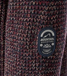 CASAMODA Strickpullover Pullover Dunkelrot/Bordeaux/Lila