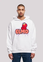 F4NT4STIC Kapuzenpullover Sesamstraße Elmo Grün/Lila/Weiß/Orange