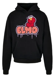 F4NT4STIC Kapuzenpullover Sesamstraße Elmo Grün/Schwarz/Lila