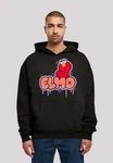 F4NT4STIC Kapuzenpullover Sesamstraße Elmo Grün/Schwarz/Lila