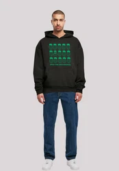 F4NT4STIC Kapuzenpullover Sesamstrae Bert Spot Schwarz/Orange/Gelb/Neonfarben/Mintgrün