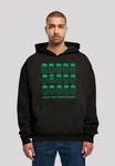 F4NT4STIC Kapuzenpullover Sesamstrae Bert Spot Schwarz/Orange/Gelb/Neonfarben/Mintgrün