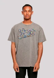 F4NT4STIC T-Shirt Sesamstraße Gelb/Grau/Braun