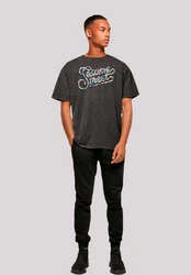 F4NT4STIC T-Shirt Sesamstraße Schwarz/Rosa/Silber/Gelb/Braun/Grau/Blau