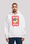F4NT4STIC Kapuzenpullover Sesamstrae Bilbo Big Bird Sticker Weiß/Braun/Grau/Beige
