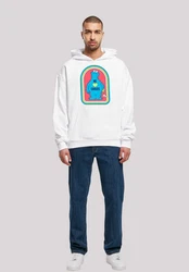 F4NT4STIC Kapuzenpullover Sesamstraße Cookie Monster Beige/Weiß
