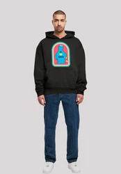 F4NT4STIC Kapuzenpullover Sesamstraße Cookie Monster Schwarz/Beige