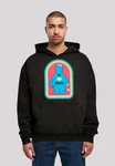 F4NT4STIC Kapuzenpullover Sesamstraße Cookie Monster Schwarz/Beige