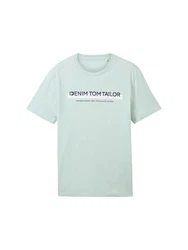 TOM TAILOR Denim T-Shirt Grün/Hellgrün