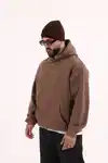 COFI Casuals Basic Oversized Hoodie Premium Kapuzenpullover Unisex Braun/Beige/Grau/Dunkelbraun/Khaki