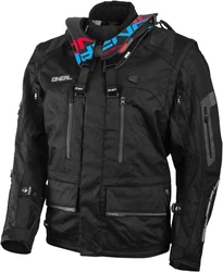 ONEAL Motorradjacke Baja Racing Schwarz/Grau/Weiß/Dunkelgrau