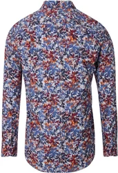 Redmond Langarmhemd Modern Fit Button-Down-Kragen Rot/Gelb/Mischfarben/Rosa/Blau/Orange/Dunkelblau