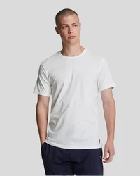 Lyle & Scott T-Shirt Herren Basic 3er-Pack Blau/Hellblau/Dunkelblau