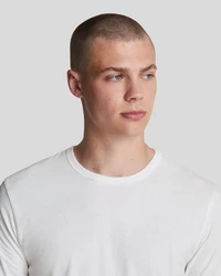 Lyle & Scott T-Shirt Herren Basic 3er-Pack Blau/Hellblau/Dunkelblau