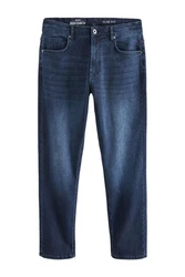 Next Slim-fit-Jeans Klassische Stretch-Jeans Dunkelblau/Blau