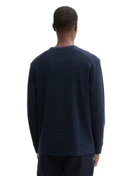 TOM TAILOR Kurzarmshirt Henley-Shirt Regular Fit 
